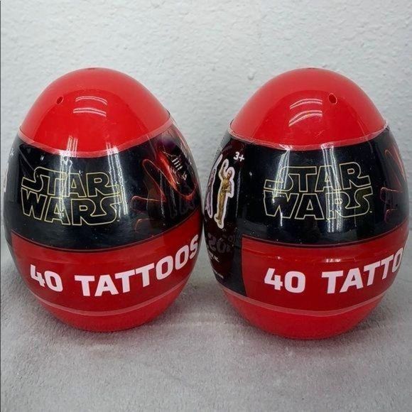 Easter Egg Hiding Disney Star Wars and Toy Story Egg Tattoo Lot - Picture 2 of 7